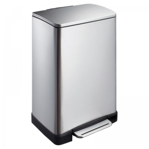 Корзина прямоугольная MERIDA CUBE, объем 40 л, матовая сталь KIM424