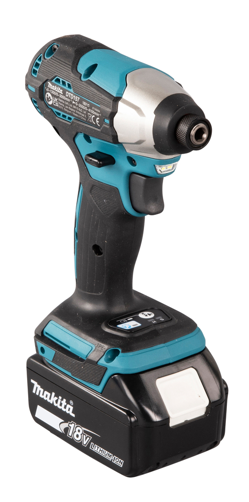 Шуруповерт ударный аккумуляторный Makita DTD157RTJ LXT 18В, 2х5.0 Ач, 140 Нм, 3000 об/мин