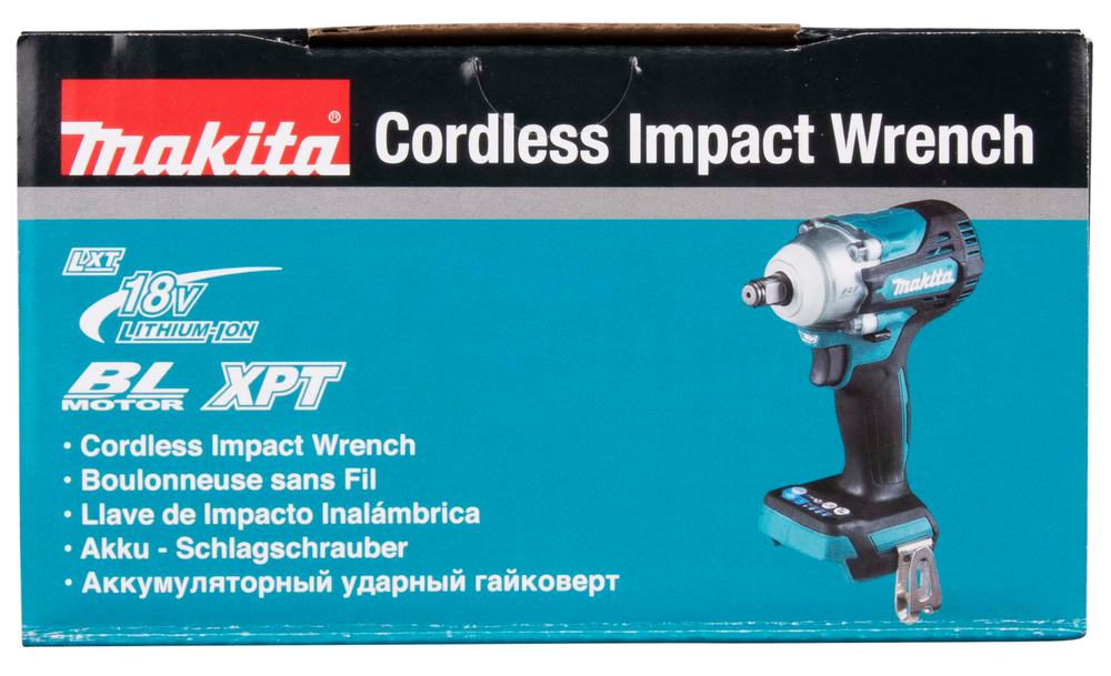 Гайковерт ударный аккумуляторный Makita DTW300Z LXT 18В, 1/2\", 330 Нм, 0 – 3200 об/мин, без акб и ЗУ