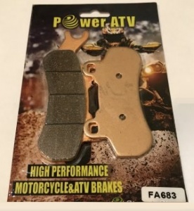 Колодки тормозные Can-am Maverick X3 (f/r, r/r) Передние правые/задние правые Poweratv FA683