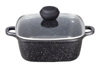 Кастрюля BEKKER алюминиевая квадратная 3.9л