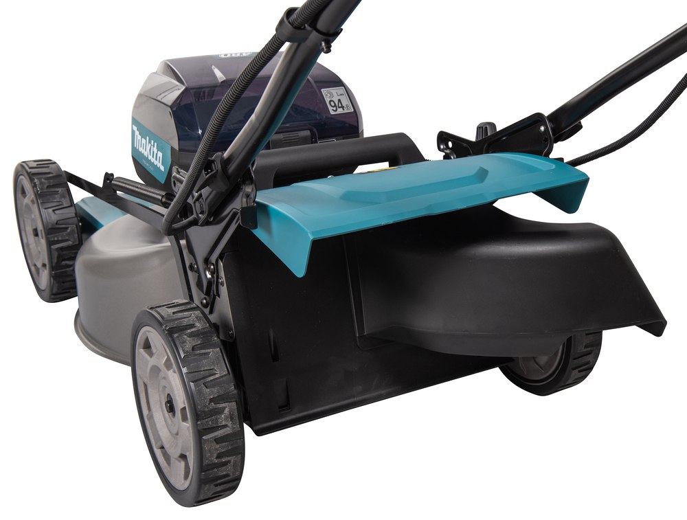 Газонокосилка аккумуляторная Makita LM002GT201 XGT 40v MAX, 1900 Вт, 53 см, 70 л, 1,5-5 км/ч, 4в1, (2xBL4050F; DC40RC)