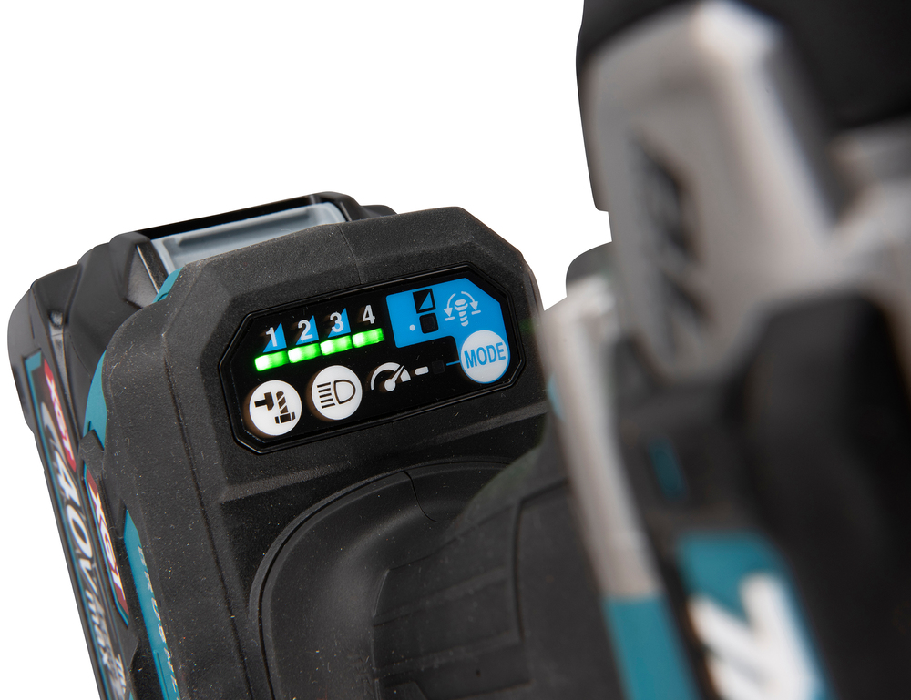 Гайковерт ударный аккумуляторный Makita TW007GD201 XGT 40В, 2х2.5 Ач, 1/2\", 750 Нм, 0 – 2300 об/мин