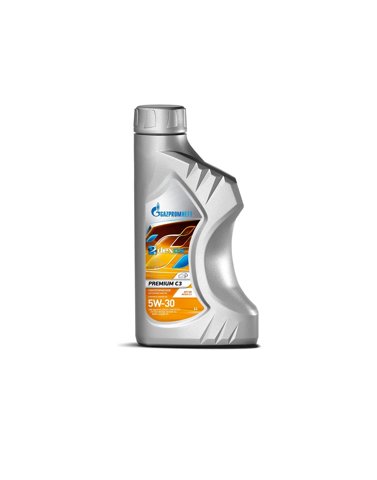 Моторное масло Gazpromneft Premium C3 5W-30 1л