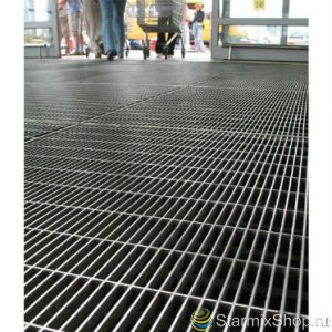 Входная грязезащитная решетка, ячейка 33х11