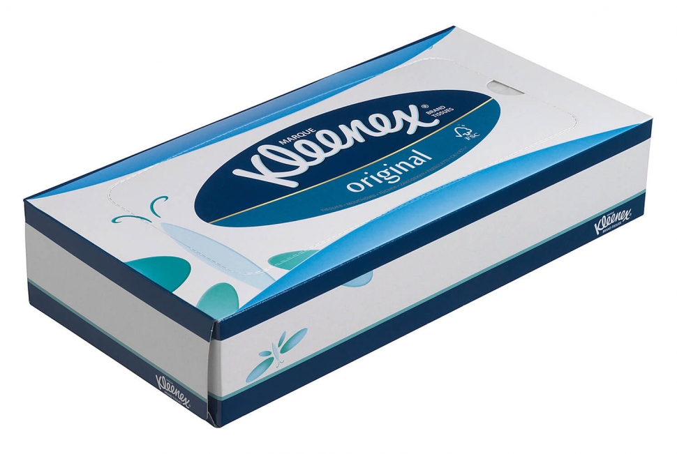 Гигиенические салфетки для лица Kimberly-Clark KLEENEX 8824 трехслойные