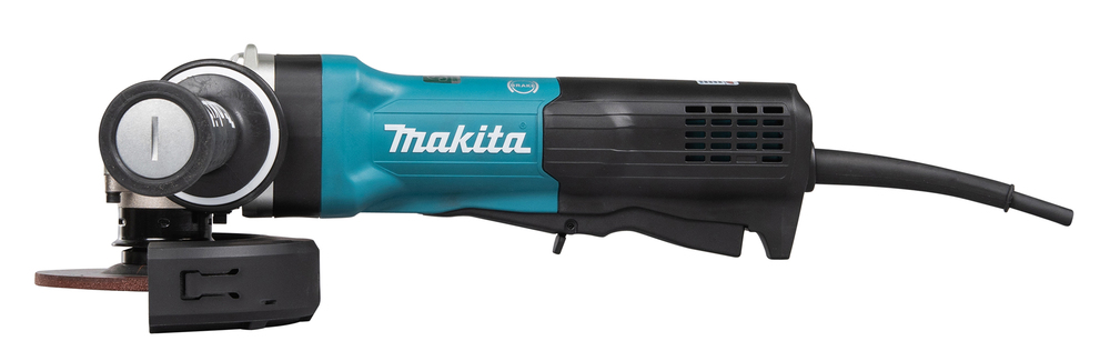 Угловая шлифовальная машина электрическая Makita GA5093X01 1900 Вт, 125 мм, 2800-11500 об/мин