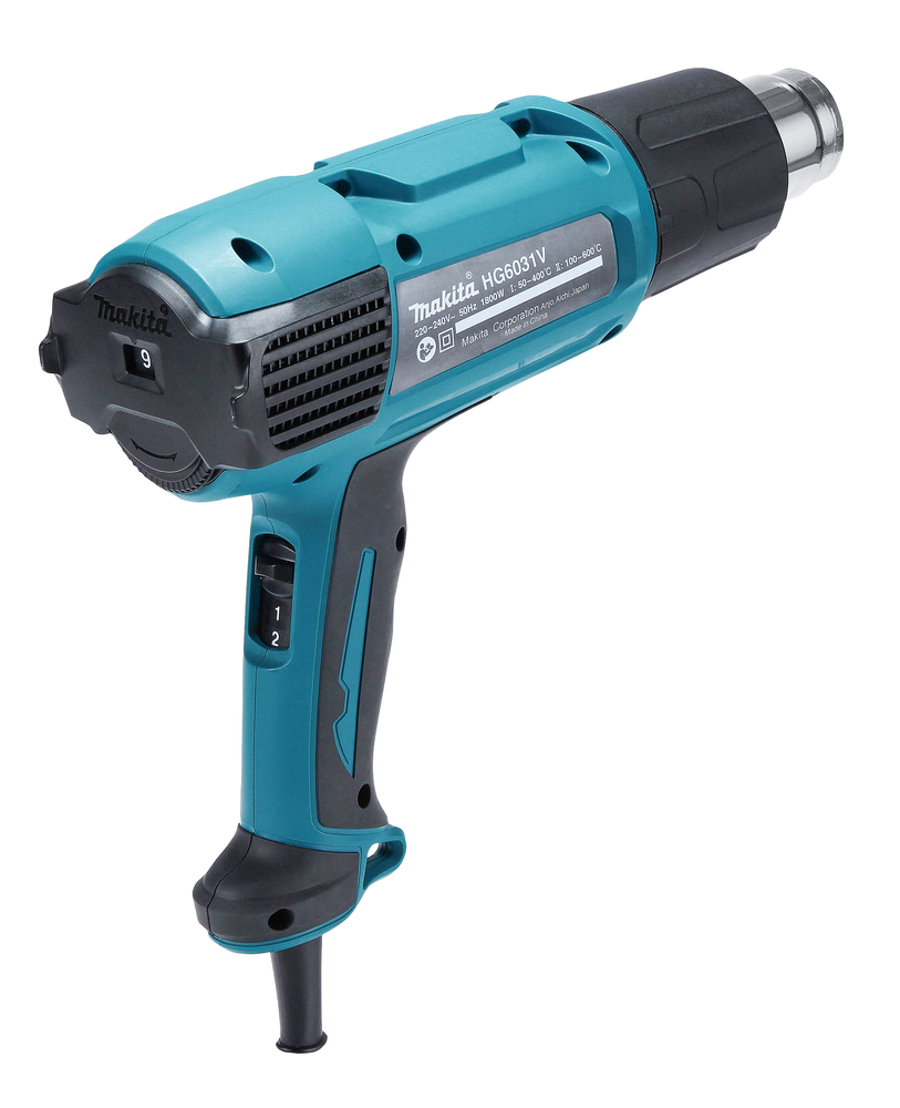 Строительный фен Makita HG6031VK 1800 Вт, 50-600°C