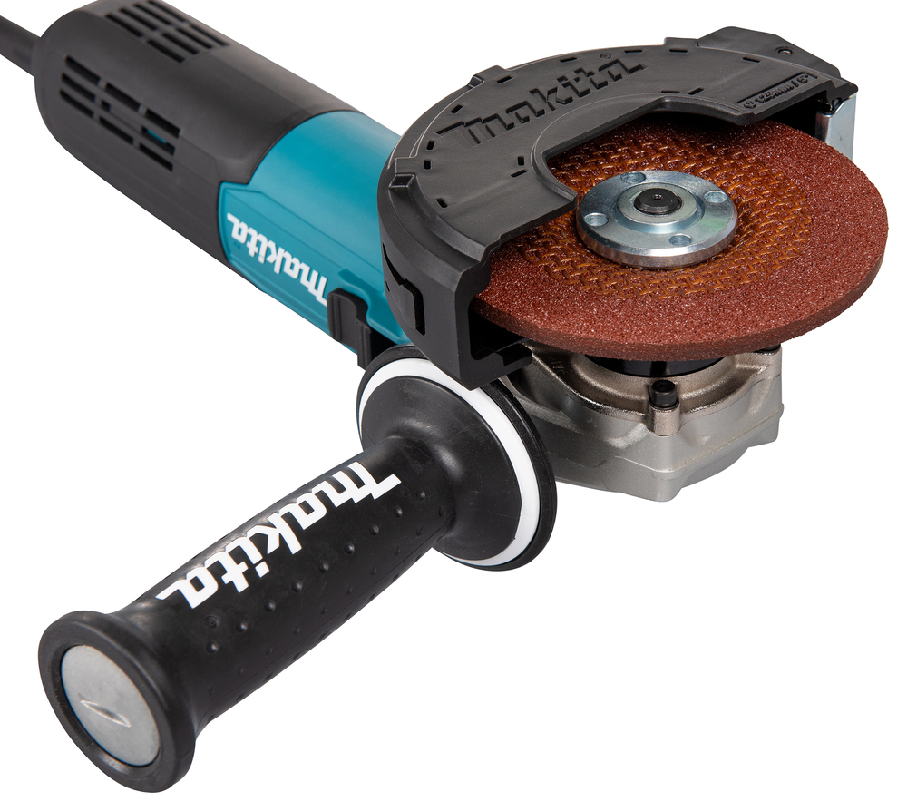 Угловая шлифовальная машина электрическая Makita GA5090X01 1900 Вт, 125 мм, 2800-11500 об/мин