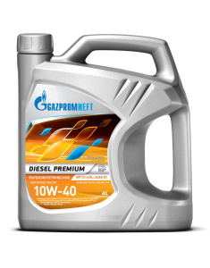 Моторное масло Gazpromneft Diesel Premium 10W-40 4л