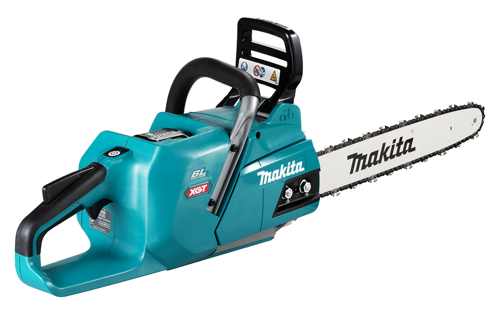 Пила цепная аккумуляторная Makita UC012GZ XGT 40v MAX, 1600 Вт, 16"/40 см, 3/8",1,3 мм, 25,5 м/с, инстр., BL, WG, без акб и ЗУ
