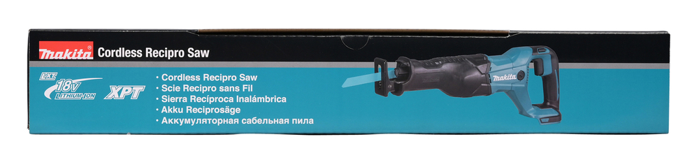 Пила сабельная аккумуляторная Makita DJR186Z LXT 18В, 0 – 2 800 об/мин, 32 мм, без акб и ЗУ