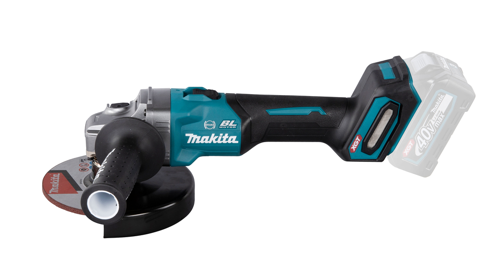 Угловая шлифмашина аккумуляторная Makita GA035GZ XGT BL 40В, 150 мм, 8500 об/мин, без акб и ЗУ
