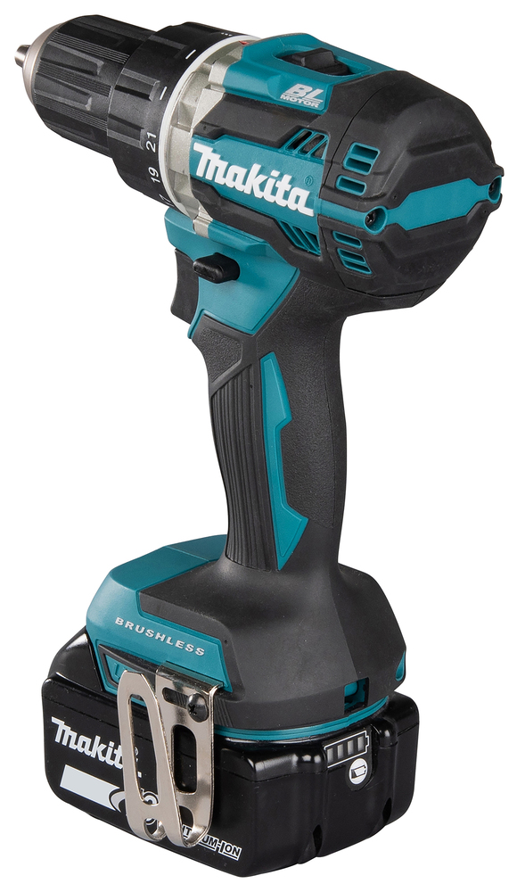 Дрель-шуруповерт аккумуляторная Makita DDF484RME LXT 18В, 2х4.0 Ач Li-ion, 54 Нм, 2000 об/мин