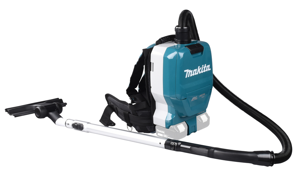 Пылесос ранцевый аккумуляторный Makita DVC261ZX11 LXT 18В X2, 110 мбар, 2 л, без акб и ЗУ