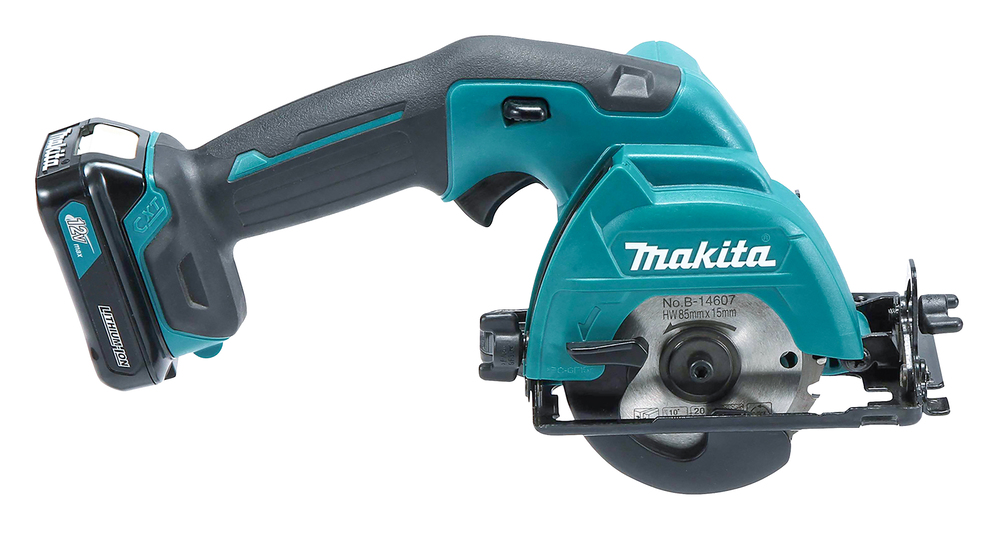Пила дисковая аккумуляторная Makita HS301DWAE CXT 12В, 1500 об/мин, 85 мм