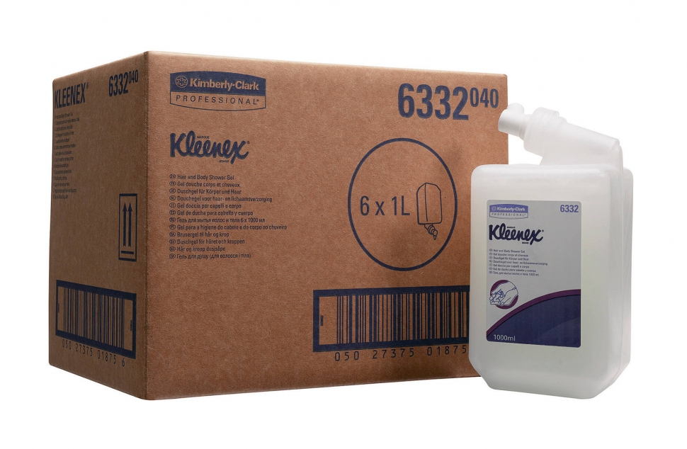 Жидкое мыло Kimberly-Clark Kimcare гель для волос и тела 6332