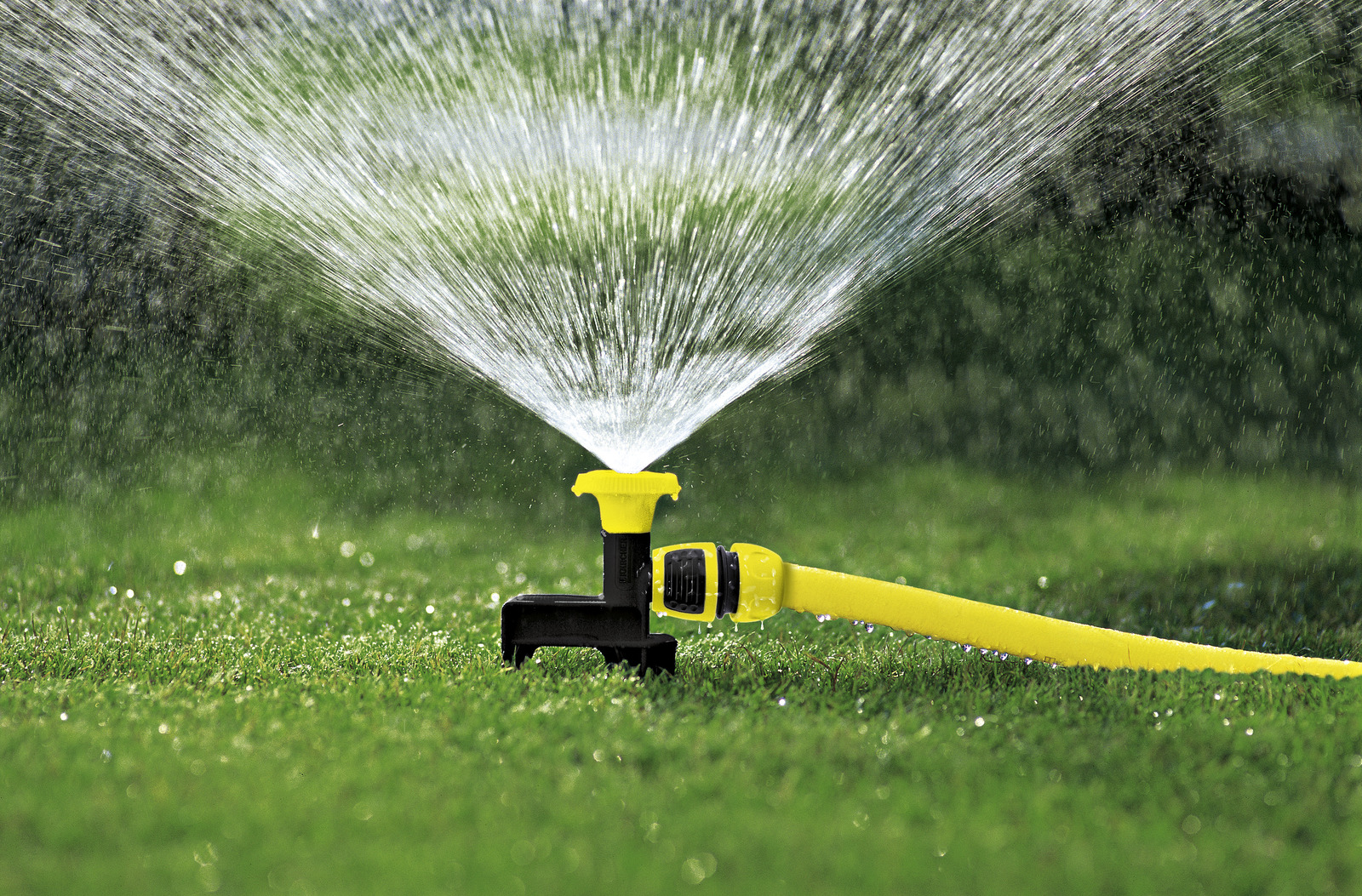 Дождеватель круговой Karcher на пике CS 90 spike