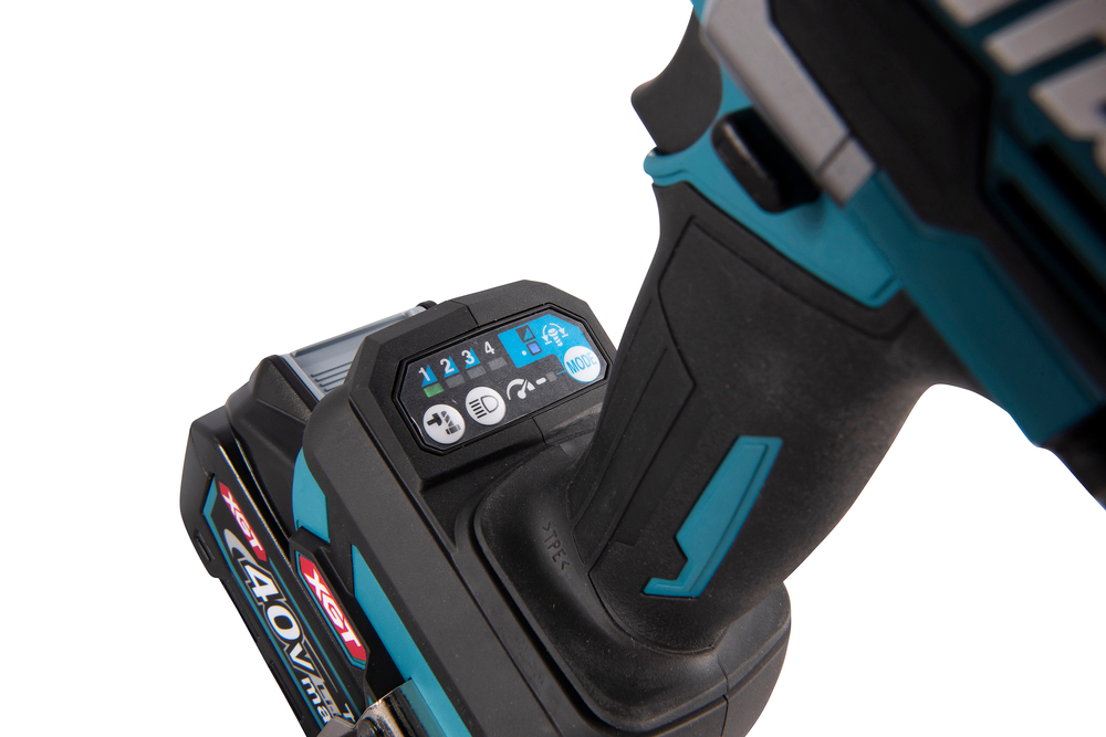 Гайковерт ударный аккумуляторный Makita TW001GM201 XGT 40В, 2х4.0 Ач, 3/4\", 1800 Нм, 0 – 1800 об/мин