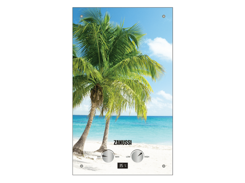 Газовая колонка Zanussi GWH 10 Fonte Glass Paradiso НС-1077262