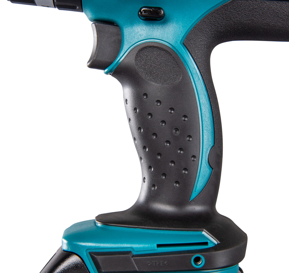 Ударная дрель-шуруповерт аккумуляторная Makita DHP453SYE LXT 18В, 2х1.5 Ач, 42 Нм, 1300 об/мин
