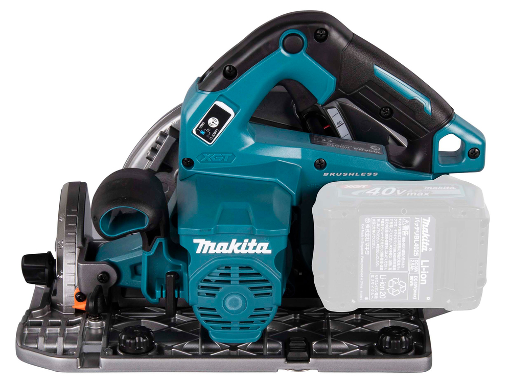 Пила дисковая аккумуляторная Makita HS004GZ01 Li-ion, 40В, XGT, 190/185 мм, 6000 об/мин, без акб и ЗУ