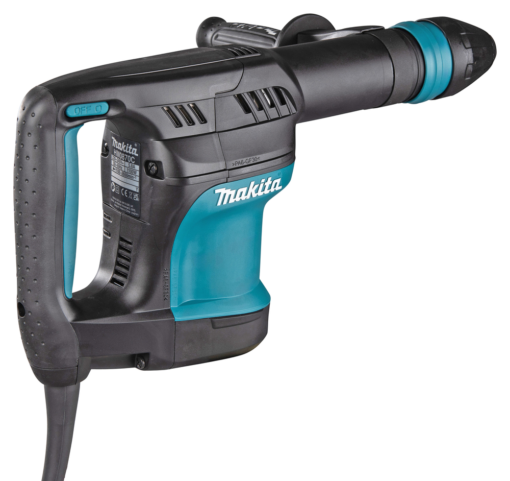 Отбойный молоток электрический Makita HM0870C 1100 Вт, 11,4 Дж, SDS-MAX