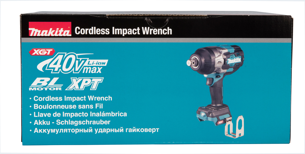 Гайковерт ударный аккумуляторный Makita TW001GZ XGT 40В, 3/4\", 1800 Нм, 0 – 1800 об/мин, без акб и ЗУ