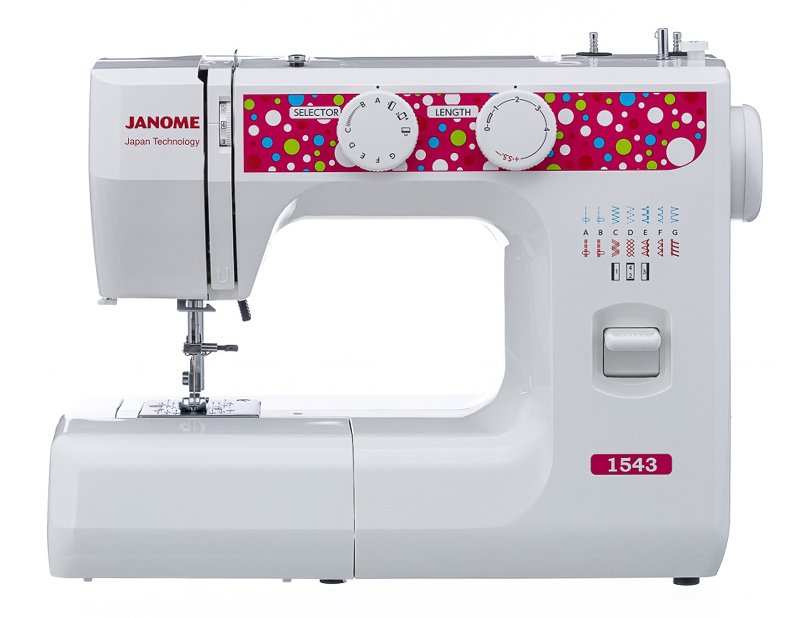 Электромеханическая швейная машина Janome 1543