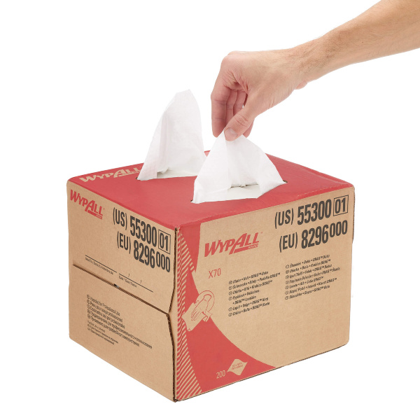 Протирочный материал в рулоне Kimberly-Clark Wypall® X70 8296