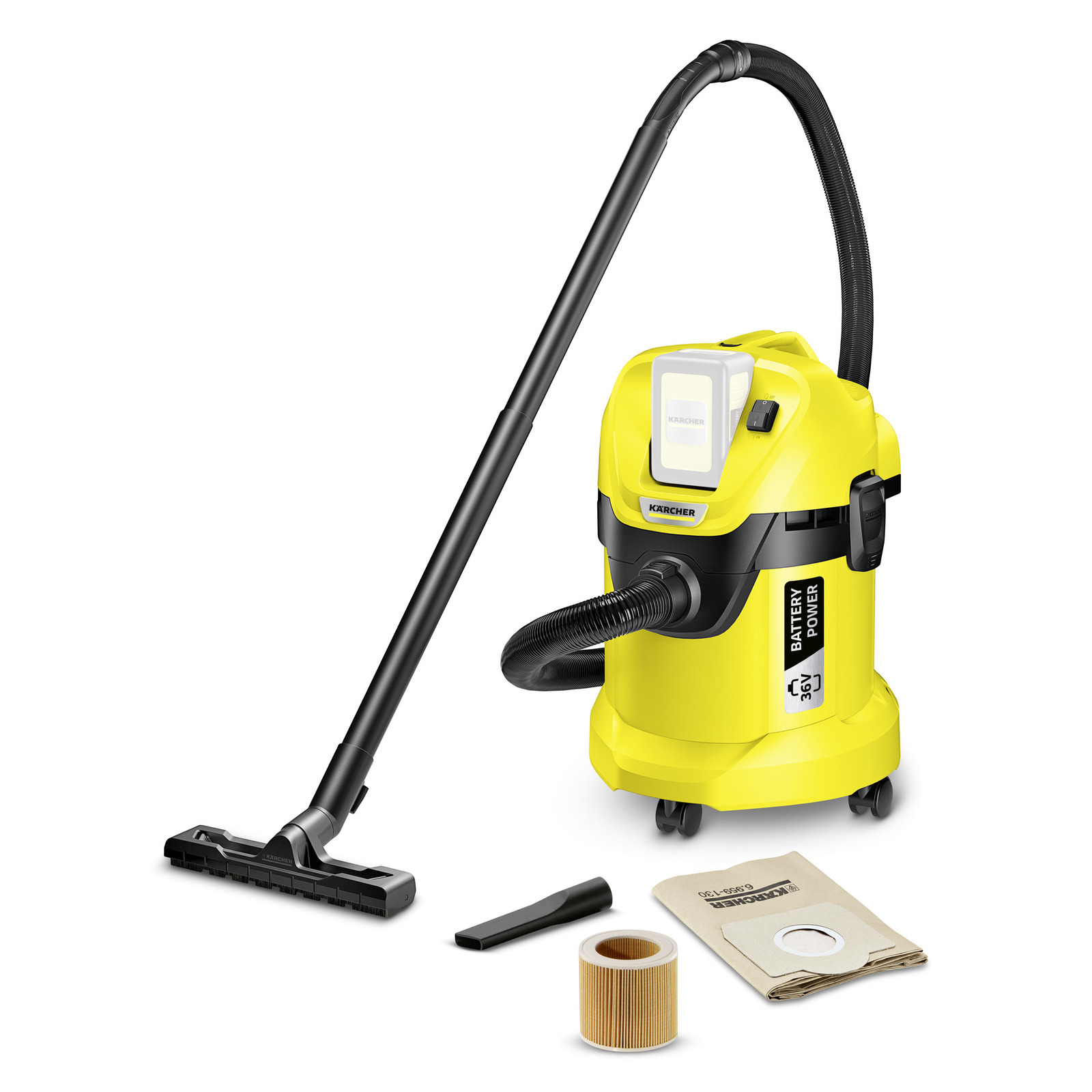 Хозяйственный пылесос Karcher WD 3 Battery