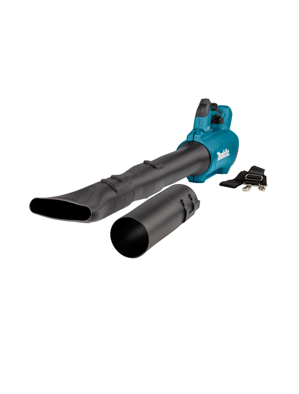Аккумуляторная воздуходувка Makita DUB184Z LXT BL 18В, 13 м³/мин, 52 м/с, длинная насадка, ременная оснастка, без акб и З/У