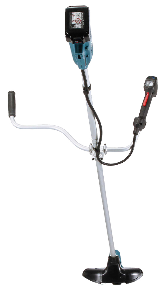 Аккумуляторная травокосилка Makita DUR190URT3 LXT  18В, 2х5.0 Ач, 300 мм (2xBL1850B, DC18RC)