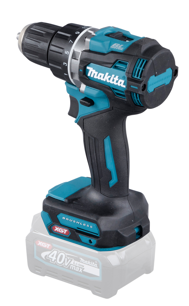Дрель-шуруповерт аккумуляторная Makita DF002GZ XGT 40В, 65 Нм, 2200 об/мин, без акб и ЗУ