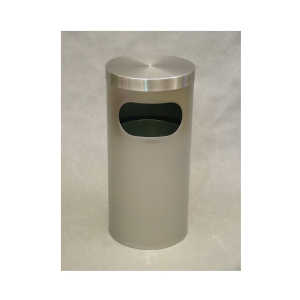 Урна для сбора мусора "Тополь" шлифованная 50 л.