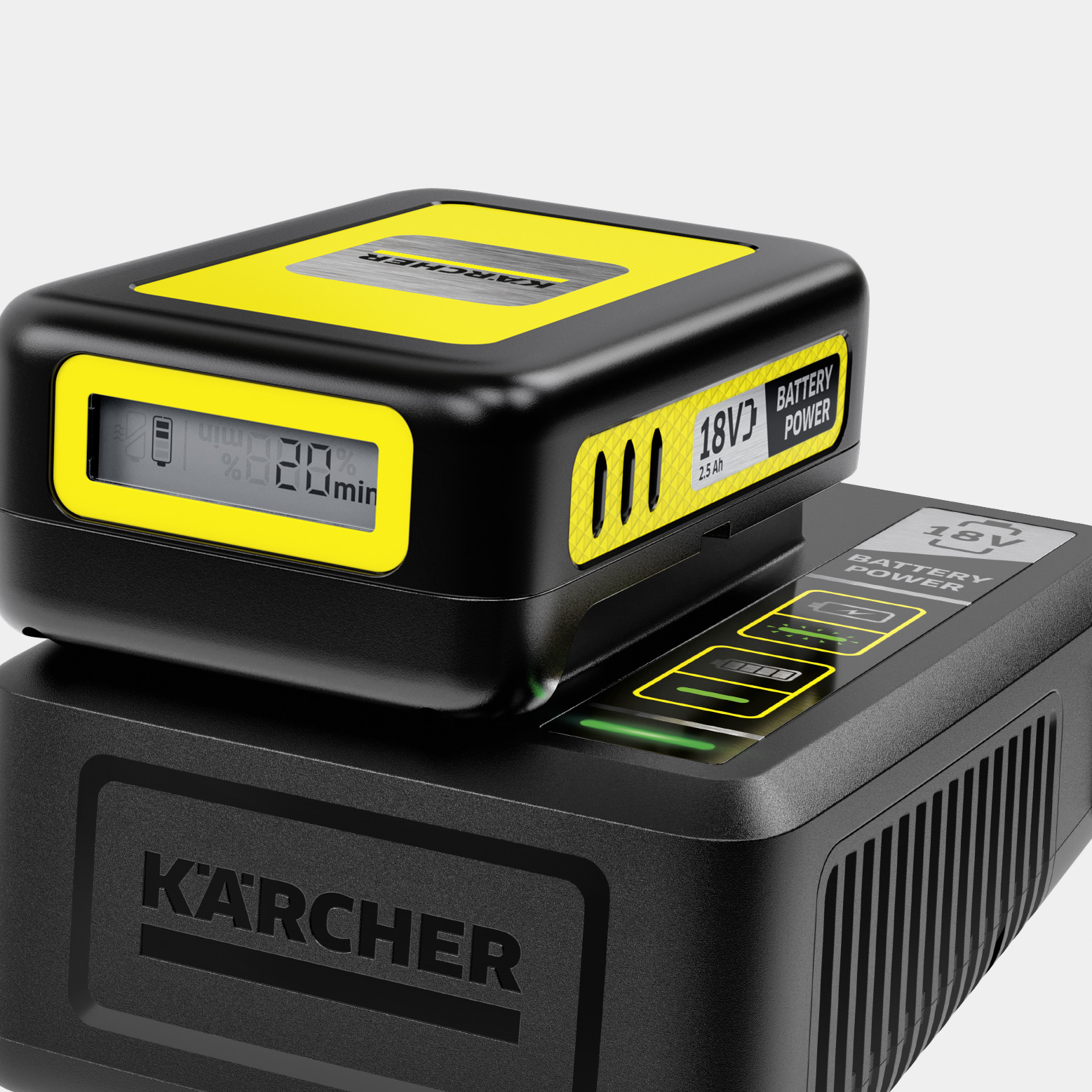 Быстрое зарядное устройство Kärcher 18 V