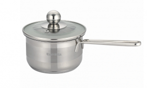 Ковш из нержавеющей стали c крышкой ЧУДЕСНИЦА КВ-3601