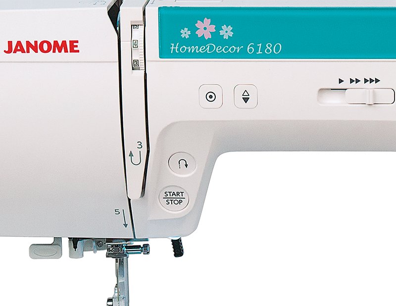 Компьютерная швейная машина Janome HomeDecor 6180
