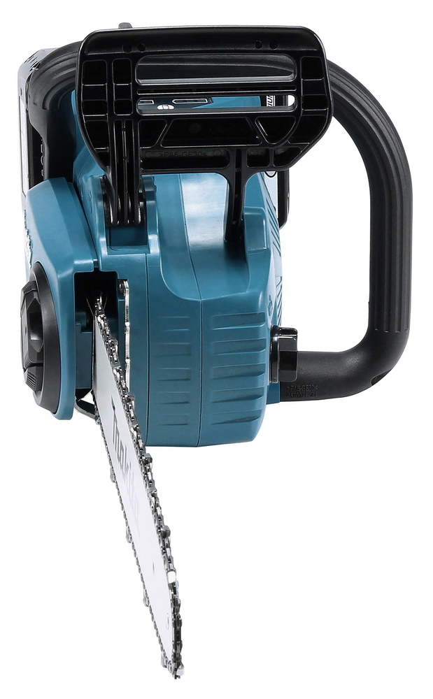Пила цепная аккумуляторная Makita DUC353PT2 LXT BL 2х18В, 14"/35см, 3/8", 1,1мм, 20м/с, XPT, (2xBL1850B, DC18RD)