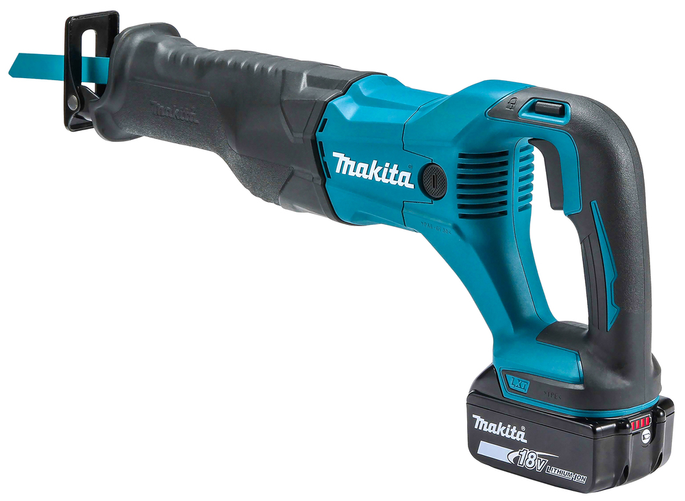Пила сабельная аккумуляторная Makita DJR186RFE LXT 18В, 0 – 2 800 об/мин, 32 мм