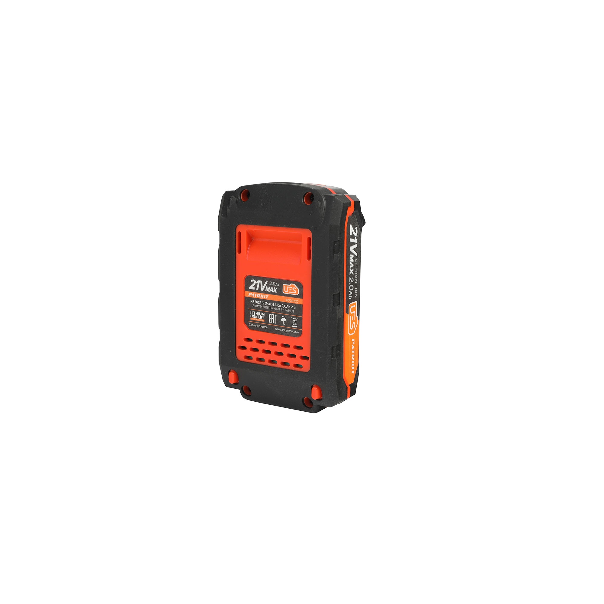Батарея аккумуляторная PB BR 21V(Max) Li-ion PATRIOT UES, 2,0Ah Pro