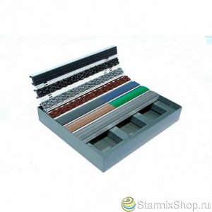 Решетка из черного металла 50х25х2,5 мм