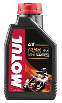 Моторное масло MOTUL 7100 4T SAE 10W60 (1 л.) 