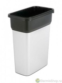 Vileda 137729 Гея контейнер пластиковый с металлизированным покрытием, большой, 70 л