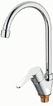 СМЕСИТЕЛЬ ДЛЯ КУХНИ LEDEME КАРТРИДЖ Д.35ММ, ВЫСОКИЙ, С ГАЙКОЙ, L5803