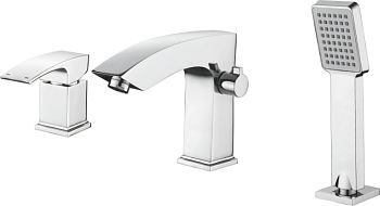 СМЕСИТЕЛЬ ДЛЯ ВАННЫ LEDEME L1198 ВРЕЗНОЙ НА 3 ОТВЕРСТИЯ