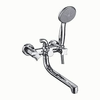 СМЕСИТЕЛЬ ДЛЯ ВАННЫ LEDEME L2587 ДЛИННЫЙ ИЗЛИВ