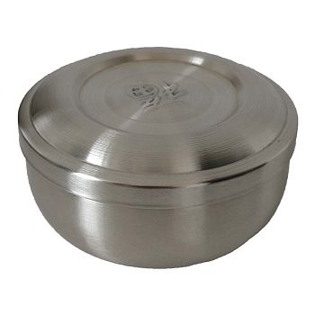 Традиционная чаша для подачи риса с крышкой Livingqueen GLOSSY матовая 300 мл