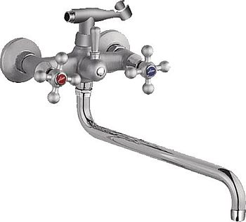 СМЕСИТЕЛЬ ДЛЯ ВАННЫ И ДУША LEDEME L2619-1, МАТОВЫЙ