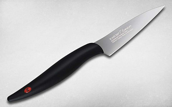 Нож кухонный для чистки овощей Kasumi Titanium (grey)